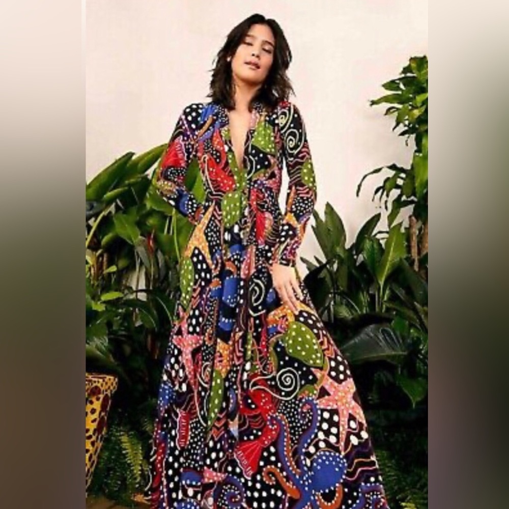 Farm Rio under the sea dress size small new with tags